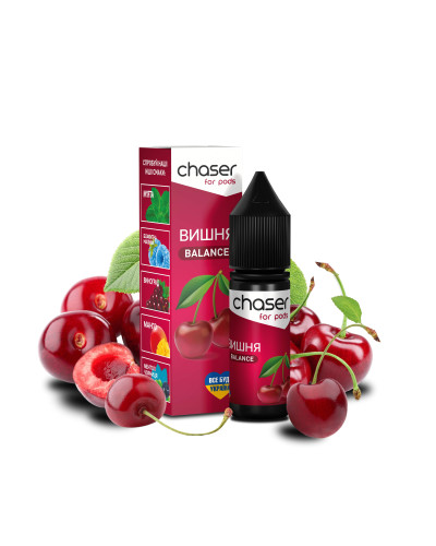 ЖИДКОСТЬ CHASER FOR PODS BALANCE 15 МЛ 50 МГ СО ВКУСОМ ВИШНЯ
