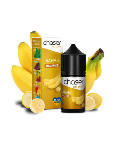 ЖИДКОСТЬ CHASER FOR PODS BALANCE 30 МЛ 50 МГ СО ВКУСОМ БАНАНА