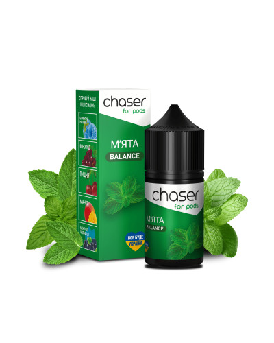 РІДИНА CHASER FOR PODS BALANCE 30 МЛ 50 МГ ЗІ СМАКОМ М'ЯТИ
