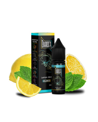 ЖИДКОСТЬ CHASER BLACK BALANCE 15 МЛ 50 МГ "LEMON MINT" СО ВКУСОМ ЛИМОНА С МЯТОЙ