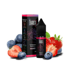 ЖИДКОСТЬ CHASER BLACK BALANCE 15 МЛ 50 МГ "STRAWBERRY BLUEBERRY" СО ВКУСОМ КЛУБНИКИ И ЧЕРНИКИ