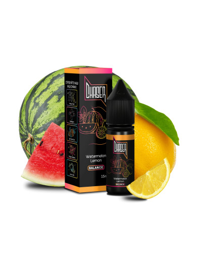 ЖИДКОСТЬ CHASER BLACK BALANCE 15 МЛ 50 МГ "WATERMELON LEMON" СО ВКУСОМ АРБУЗА И ЛИМОНА