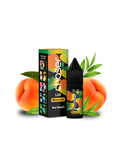 ЖИДКОСТЬ CHASER LUX BALANCE 11 МЛ 50 МГ "TEA PEACH" СО ВКУСОМ ПЕРСИКОВОГО ЧАЯ
