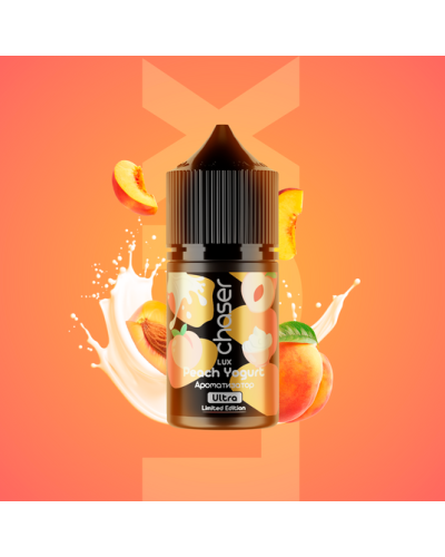 Набір для самозамісу Chaser LUX 12 мл "PEACH Yogurt" Зі смаком персикового йогурта