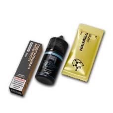 Набір для самозамісу Chaser Black 30 мл "Blueberry Gum" зі смаком чорниці та жуйки