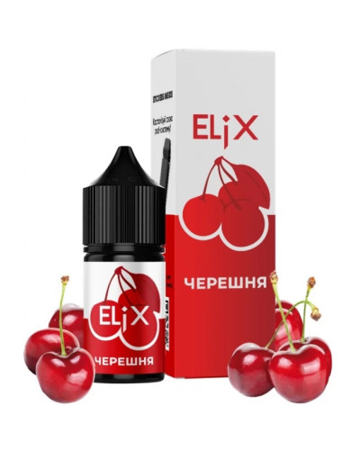 РІДИНА ELiX 30 МЛ 50 МГ ЗІ СМАКОМ ЧЕРЕШНЯ