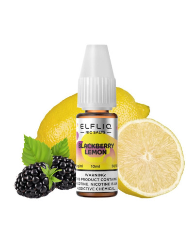 Жидкость ELF LIQ 10 мл 50 мг "Blackberry Lemon" со вкусом ежевика лимон