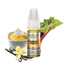 Жидкость ELF LIQ 10 мл 50 мг "Rhubarb Snoow" со вкусом кисло-сладкий десерт