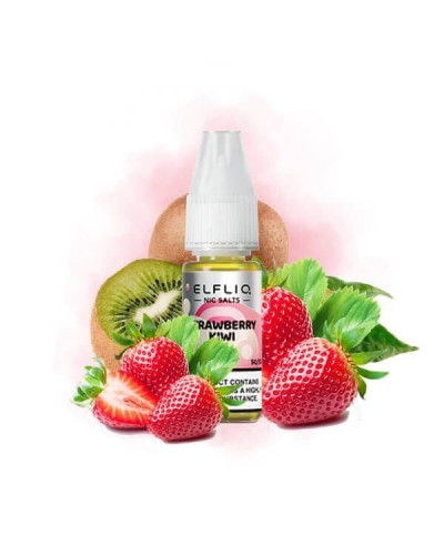 ЖИДКОСТЬ ELF LIQ 10 МЛ 50 МГ "STRAWBERRY KIWI" СО ВКУСОМ КЛУБНИКИ И КИВИ