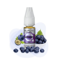 ЖИДКОСТЬ ELF LIQ 10 МЛ 50 МГ "BLUEBERRY" СО ВКУСОМ ЧЕРНИКИ