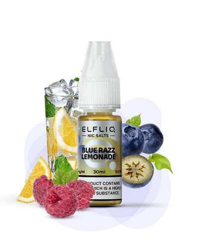ЖИДКОСТЬ ELF LIQ 10 МЛ 50 МГ "BLUE RAZZ LEMONADE" СО ВКУСОМ ЛИМОНАДА ИЗ СИНЕЙ МАЛИНЫ