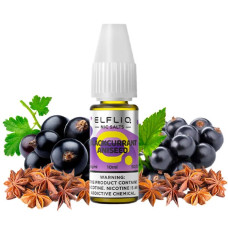 Жидкость ELF LIQ 10 мл 50 мг "Blackcurrant Aniseed" со вкусом чорная смородина анис