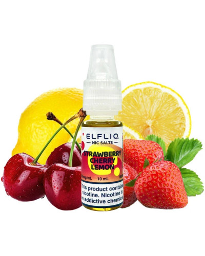 Жидкость ELF LIQ 10 мл 50 мг "Strawberry Cherry Lemon" со вкусом клубника вишня лимон