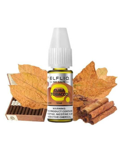 Жидкость ELF LIQ 10 мл 50 мг "Cuba Tobacco" со вкусом Куба Табак