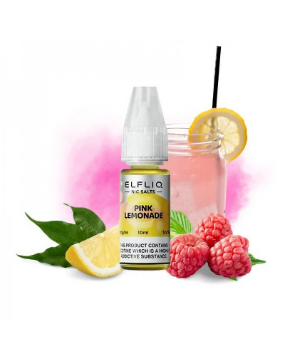 ЖИДКОСТЬ ELF LIQ 10 МЛ 50 МГ "PINK LEMONADE" СО ВКУСОМ РОЗОВОГО ЛИМОНАДА