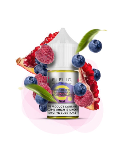 Рідина ELF LIQ 30 мл 50 мг "Blueberry Raspberry Pomegranate" зі смаком чорниця малина гранат