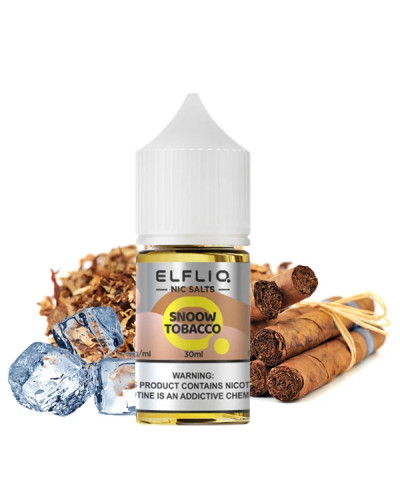 Рідина ELF LIQ 30 мл 50 мг "Snoow tobacco" зі смаком Сніжний Табак