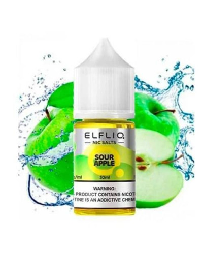 Рідина ELF LIQ 30 мл 50 мг "Sour Apple" зі смаком кисле яблуко