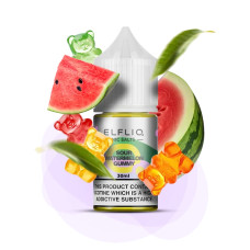 Рідина ELF LIQ 30 мл 50 мг "Sour Watermelon Gummy" зі смаком кавун ведмедики гаммі