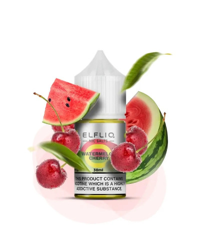 Рідина ELF LIQ 30 мл 50 мг "Watermelon Cherry" зі смаком кавун вишня