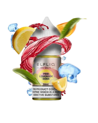 Рідина ELF LIQ 30 мл 50 мг "Pink Lemonade Soda" зі смаком рожевий лимонад