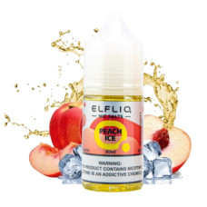 РІДИНА ELF LIQ 30 МЛ 50 МГ "PEACH ICE" ЗІ СМАКОМ ПЕРСИКА ТА ЛЬОДУ