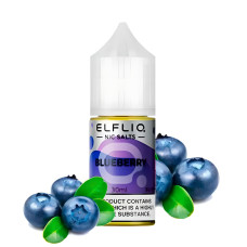 РІДИНА ELF LIQ 30 МЛ 50 МГ "BLUEBERRY" ЗІ СМАКОМ ЧОРНИЦІ