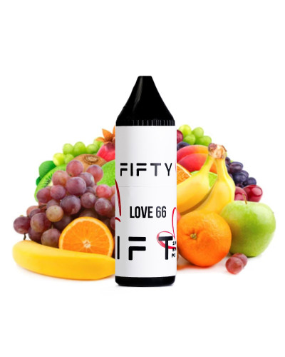 Жидкость FIFTY 10 мл 50 мг Love 66 (Арбуз Ягоды)