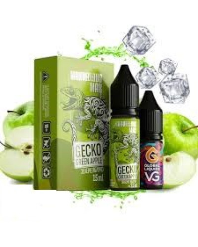 Набор для самозамеса Marvellous Max 15 мл Gecko Green Apple (зеленое яблоко)