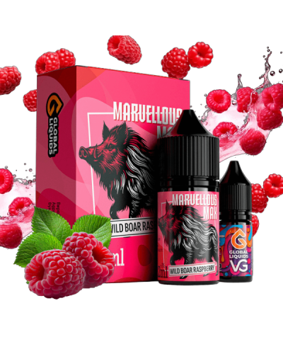Набір для самозамісу Marvellous Max 15 мл Wild Boar Raspberry (кисла малина)