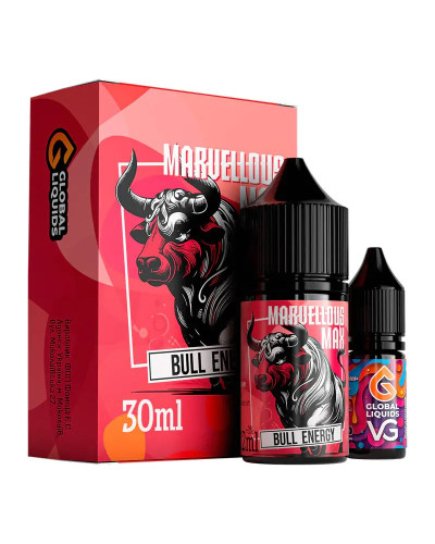 Набор для самозамеса Marvellous Max 30 мл Bull Energy (энергетический напиток)