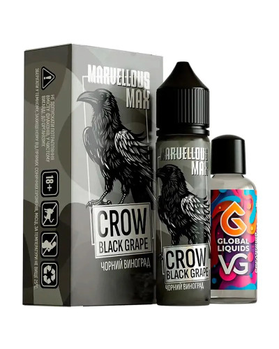 Набор для самозамеса Marvellous Max 30 мл Crow Black Grape (черный виноград)