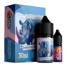 Набор для самозамеса Marvellous Max 30 мл Rhinoceros Blueberry (ароматна черника)