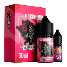 Набор для самозамеса Marvellous Max 30 мл Wild Boar Raspberry (кислая малина)