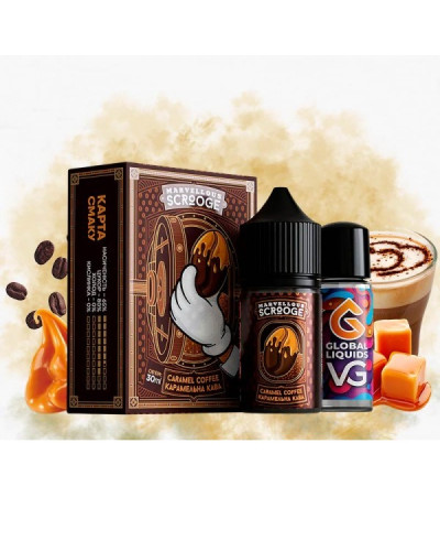 Набір для самозамісу Marvellous Scrooge 30 мл Caramel Coffee (карамельна кава)