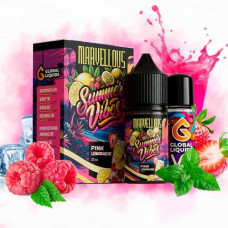 Набір для самозамісу Marvellous Summer Vibes 30 мл Pink Lemonade (лимонад із полуницею та малиною)