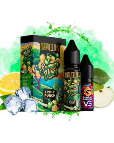 Набор для самозамеса Marvellous Summer Vibes 15 мл Apple Punch (пунш з яблоком)