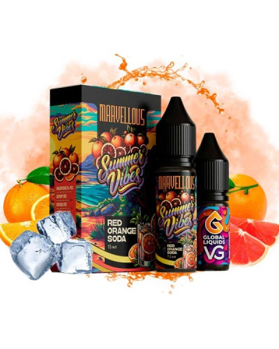 Набір для самозамісу Marvellous Summer Vibes 15 мл Red Orange Soda (содова з апельсинами)