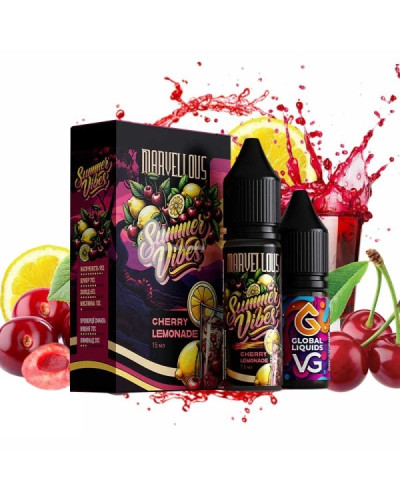 Набір для самозамісу Marvellous Summer Vibes 15 мл Cherry Lemonade (вишневий лимонад)