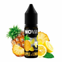 ЖИДКОСТЬ NOVA SALT 15 МЛ 50 МГ "PINEAPPLE LEMONADE" СО ВКУСОМ АНАНАСОВОГО ЛИМОНАДА