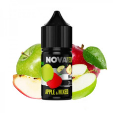  РІДИНА NOVA SALT 30 МЛ НА 50 МГ "APPLE MIXED" ЗІ СМАКОМ МІКСУ ЯБЛУК