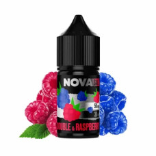  РІДИНА NOVA SALT 30 МЛ НА 50 МГ "DOUBLE RASPBERRY" ЗІ СМАКОМ ПОДВІЙНА МАЛИНА
