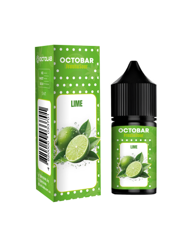 Набор для самозамеса Octobar Fresh&Sour 10 мл 50 мг Lime (Лайм)