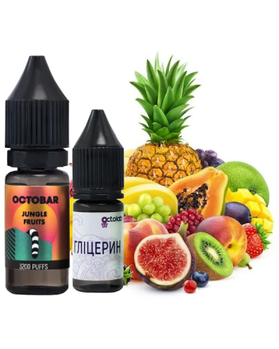 Набор для самозамеса Octobar Classic 10 мл Jungle Fruits (Тропические фрукты)