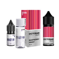 Набор для самозамеса Octobar Classic 30 мл Raspberry Frost (Малина Лед)