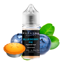 Жидкость для под систем PARADOX Vaping 30 мл 30 мг со вкусом Blueberry Pie (Черничный Пирог)
