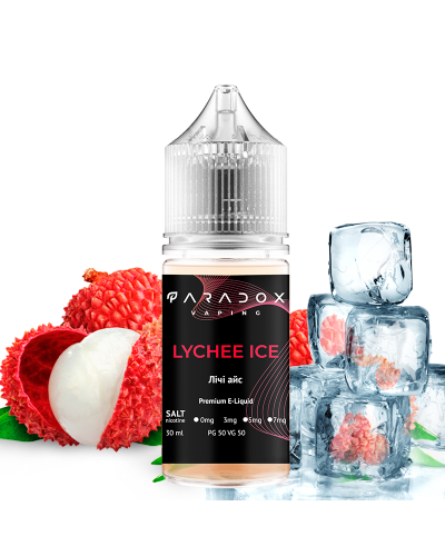 Рідина для под систем PARADOX Vaping 30 мл 30 мг зі смаком Lychee Ice (Лічі Айс)