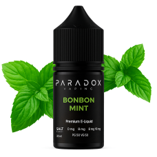 Жидкость для под систем PARADOX Vaping 30 мл 50 мг со вкусом Bonbon Mint (Мятная конфета)