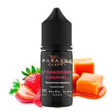 Жидкость для под систем PARADOX Vaping 30 мл 50 мг со вкусом Strawberry Caramel (клубника карамель)
