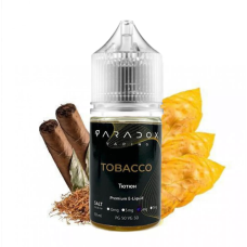 Рідина для под систем PARADOX Vaping 30 мл 30 мг зі смаком  Tobacco (табак)